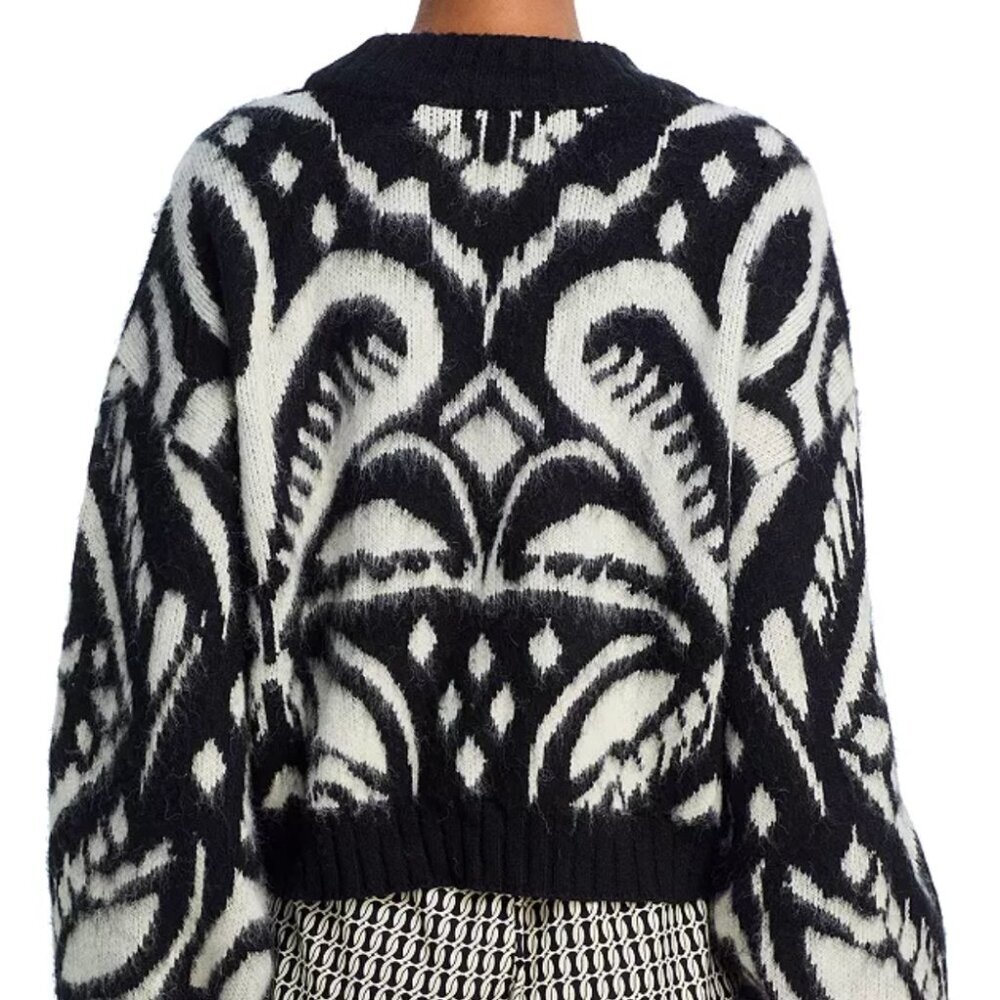 FARM Rio Pineapple Ikat Knit Sweater - Picture 2 of 16